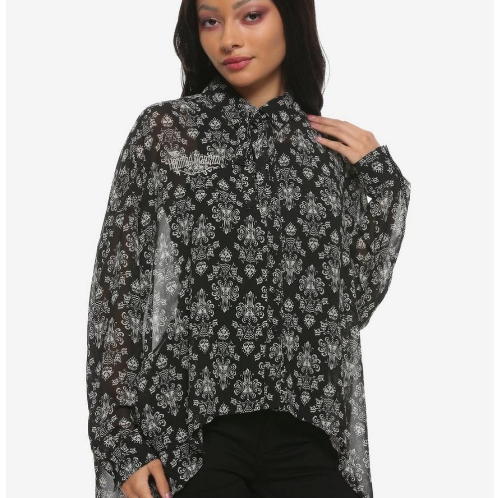 Disney Her Universe Haunted Mansion Button down shirt